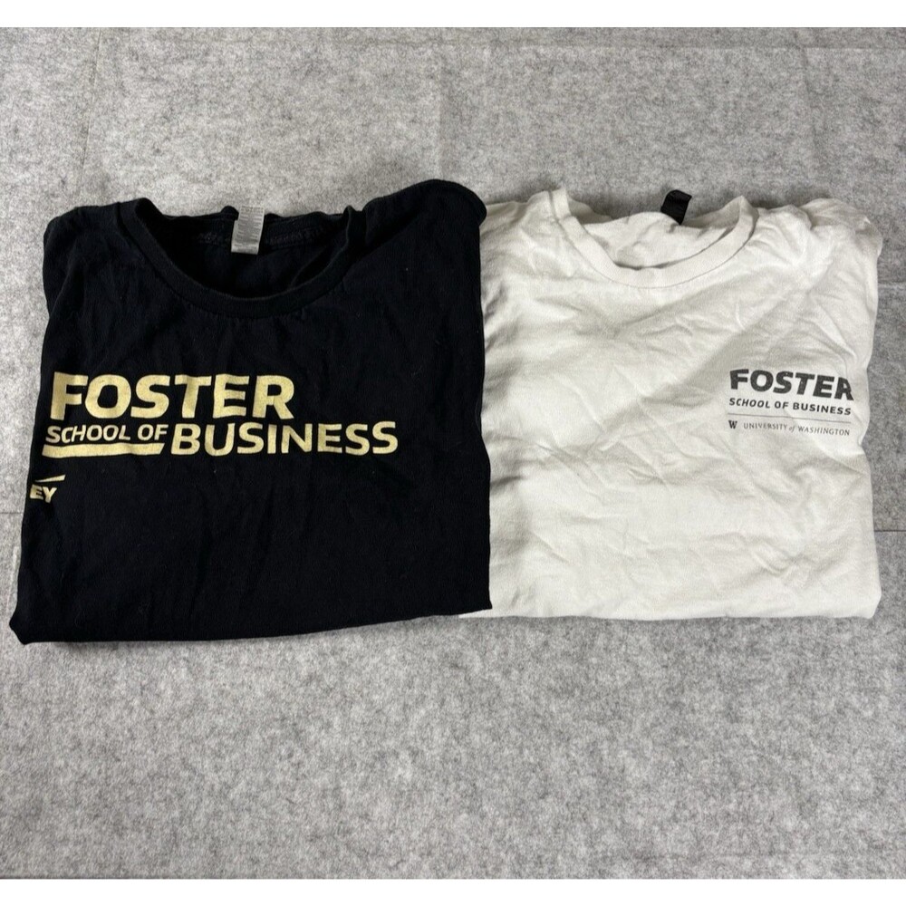 UW University Of Washington Foster School Of Business Cotton Mens Tee T-Shirt